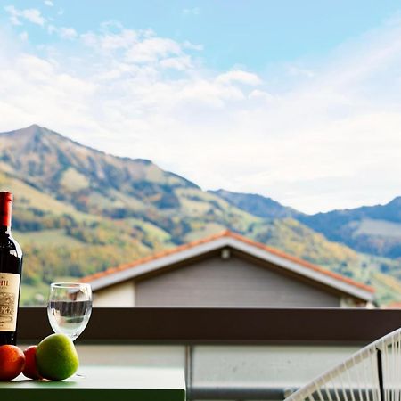 Gruyere Alpes Appartement 3 Chambres Bbq Parking Neirivue Exterior foto